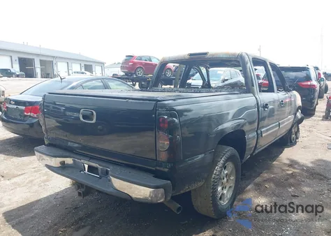 2006 Chevrolet Silverado 1500 Lt1 из США, поврежденный, VIN 2GCEK13Z861290212